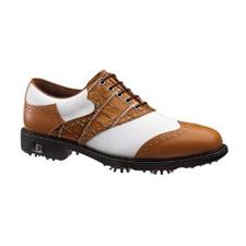 FootJoy Icon Croc Print Saddle Golf Shoes