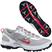 White/Sport Red-Metallic Silver