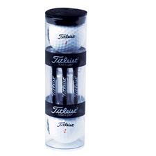 Titleist Standard 2-Ball Tube With Stock Tees