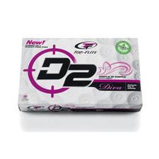 Top-Flite D2 Diva Golf Balls