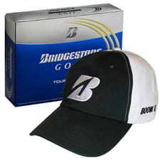 Bridgestone Tour B330S Golf Balls w Free Bridgestone Cap