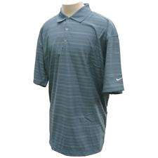 Nike Dri-Fit Tech Core Stripe Polo - Blue Shadow
