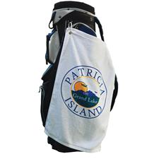 Logo Golf Custom Logo Screen Printed Midweight Golf Towels
