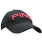 PING Limited Edition Personalized Basic Caps - Black/Red