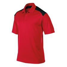 Nike Tech Colorblock Polo - Sport Red
