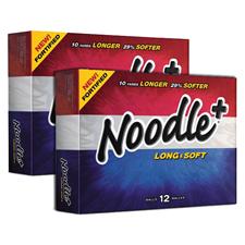 Taylor Made Noodle + Long & Soft Golf Balls - 2 Dozen