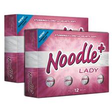 Taylor Made Noodle + Lady Golf Balls - 2 Dozen
