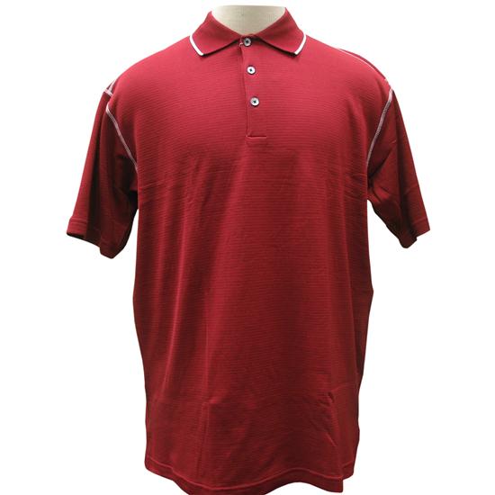 Antigua Strive Polo - Cardinal/White