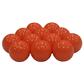 Blank Colored Golf Balls - Neon Orange - Personalized