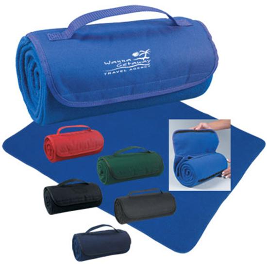 Logo Golf Roll-Up Blanket