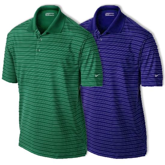Nike Stretch UV Stripe Golf Shirt