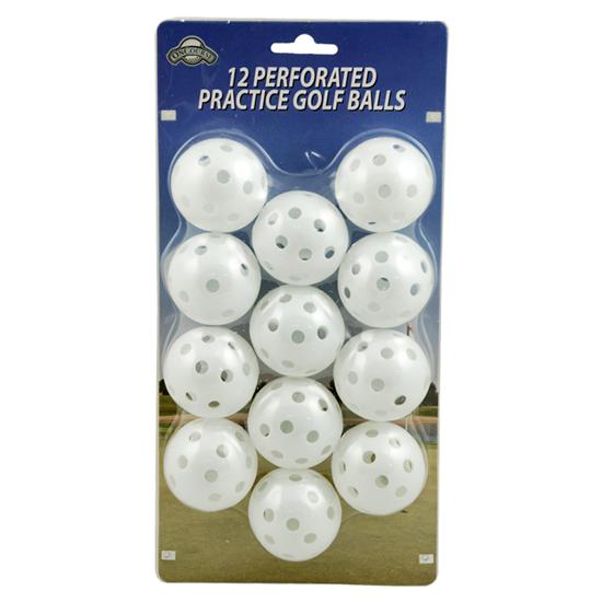 OnCourse 12 pc. Perforated Practice Balls
