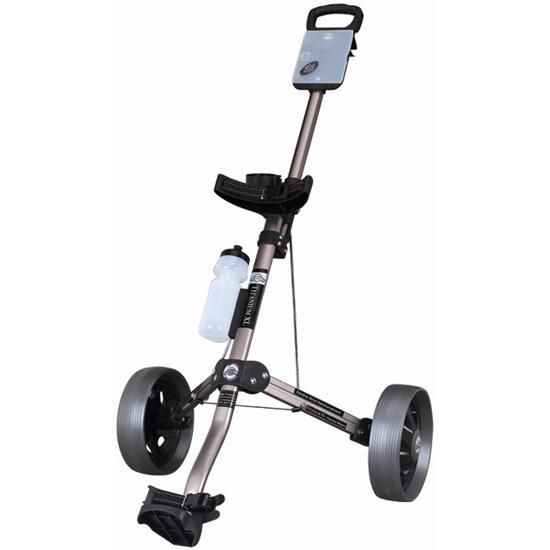OnCourse Titanium Pull Cart w/ Drink Bottle