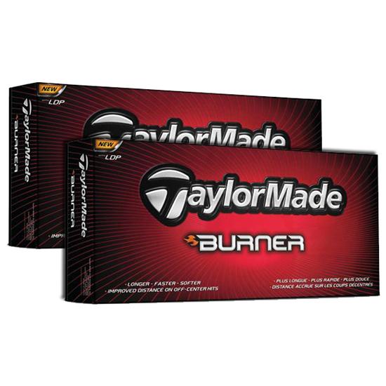 Taylor Made Burner Golf Balls - 2 Dozen