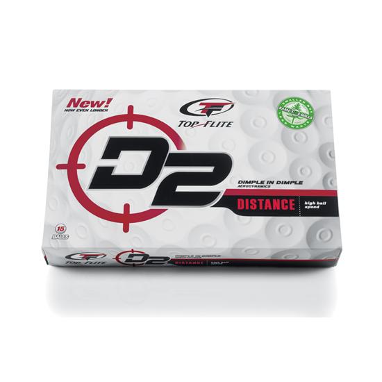 Top-Flite D2 Distance Golf Balls