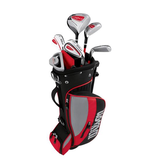 Wilson Profile Junior Club Set - Red (Ages 6-9)