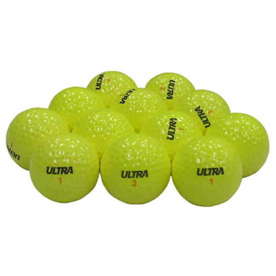 Wilson Ultra Distance Yellow Overrun Golf Balls