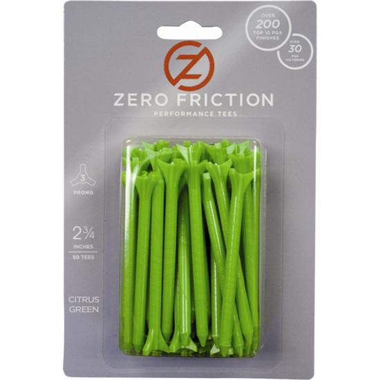 Zero Friction 2 3/4 Inch Golf Tees - 50 Pack
