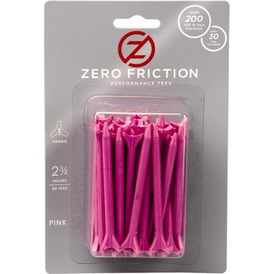 Zero Friction 2 3/4 Inch Golf Tees - 50 Pack