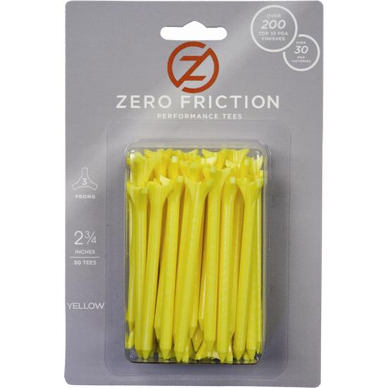 Zero Friction 2 3/4 Inch Golf Tees - 50 Pack