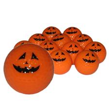 Novelty Pumpkin Golf Balls