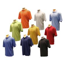Adidas Logo ClimaLite Jersey Performance Polo Shirt