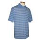 Linkstech Personalized Techno Dry Mesh Striped Polo - Light Blue - Medium