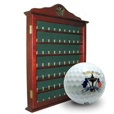 Golf Gifts & Gallery 63 Ball Display Cabinet