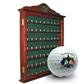 Golf Gifts & Gallery 63 Ball Display Cabinet w/ Free 2010 Ryder Cup Golf Ball