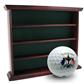 Golf Gifts & Gallery 16 Ball Display Cabinet w/ Free 2010 Ryder Cup Golf Ball