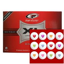 Candy Heart Golf Balls - Top Flite XL Distance
