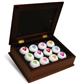 Valentine Heart Balls w/ Wooden Keepsakes Box