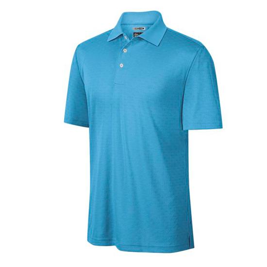 Adidas ClimaCool Textured Jacquard Polo