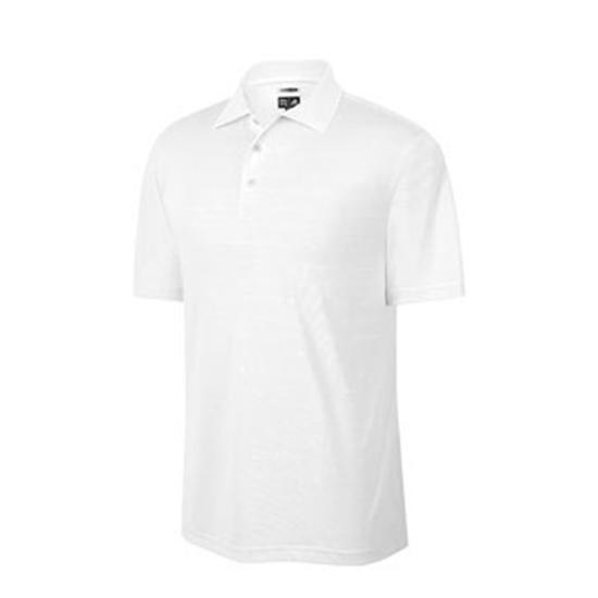 Adidas Men's ClimaLite Textured Solid Polo