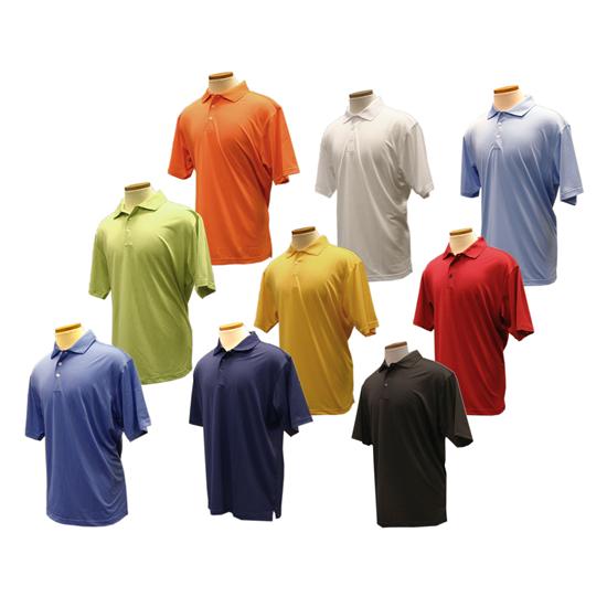 Adidas Logo ClimaLite Jersey Performance Polo Shirt
