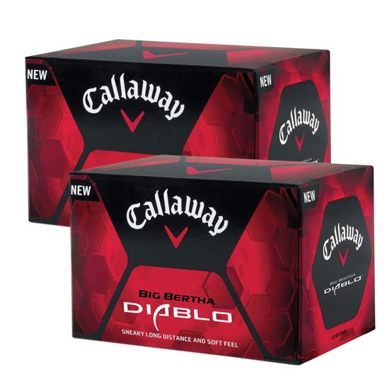 Callaway Golf Big Bertha Diablo Double Dozen Golf Balls