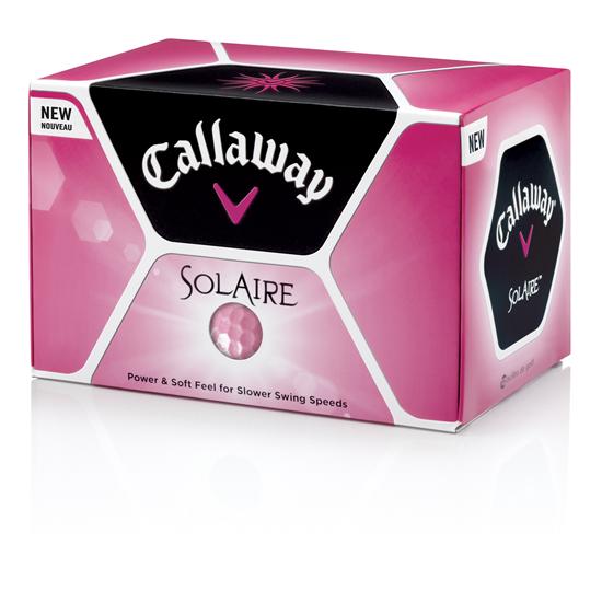 Callaway Golf Solaire Pink Golf Balls