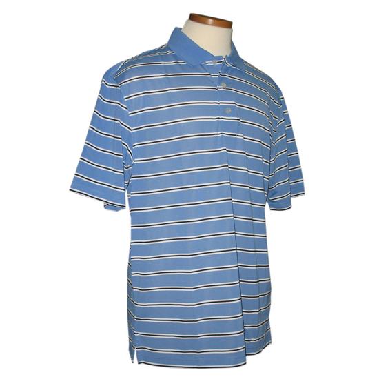 Linkstech Techno Dry Mesh Striped Polo 