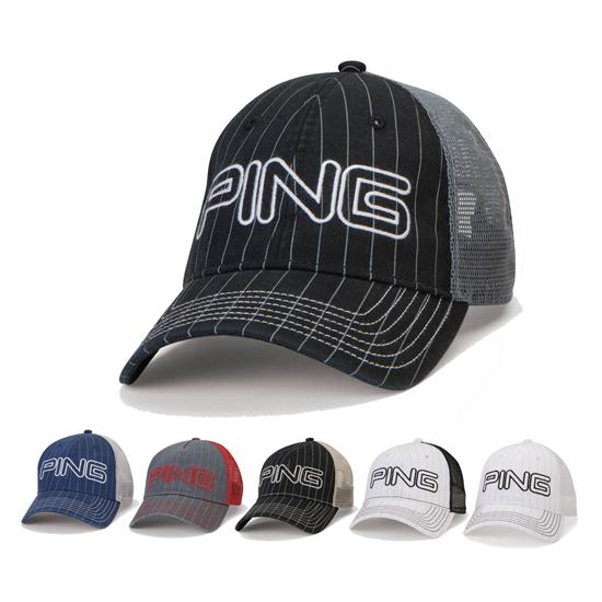 PING Pinstripe Golf Hats