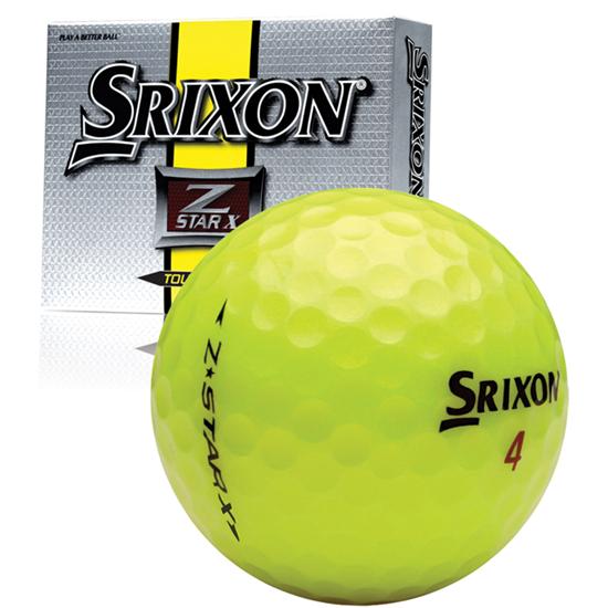 Srixon Z Star X Tour Yellow Golf Balls