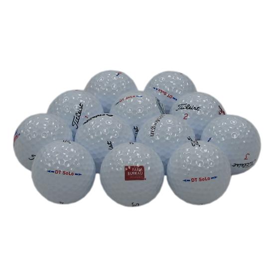Titleist DT SoLo Logo Overrun Golf Balls
