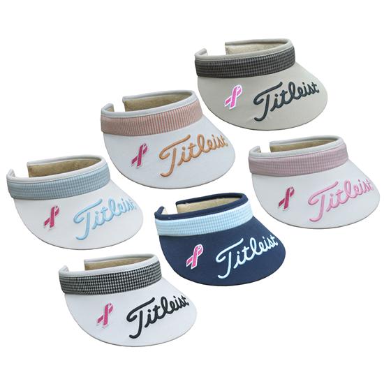 Titleist Pink Ribbon Clip Visor for Women