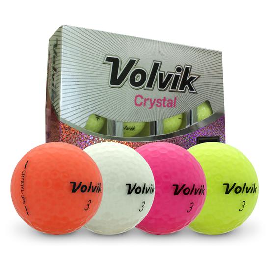 Volvik Crystal 3-Piece Golf Balls