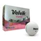 Volvik Crystal White Personalized Golf Balls