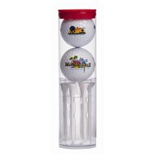Wilson Staff 2 Ball Tube with Tees