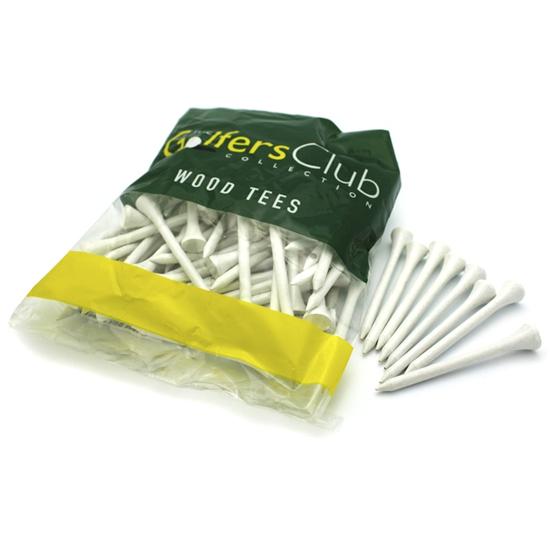 Bulk 2 3/4  White Golf Tees