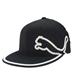Puma Fitted Monoline Hat - Black/White - Large/X-Large