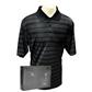 Slazenger Universal Multi-Stripe Polo with Free Dozen - Black - XX-Large