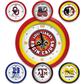 Suntime Collegiate Wall Clocks