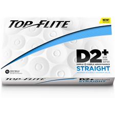Top-Flite D2+ Straight Golf Balls - 15 Ball Pack - 2011
